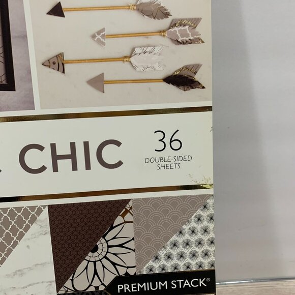 DCWV "Eclectic Chic" 12x12 Paperpad 36 Sheets Cardstock Papercrafts - Picture 4 of 16